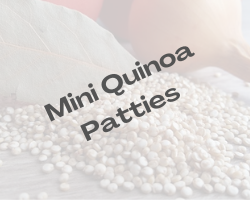 Mini Quinoa Patties